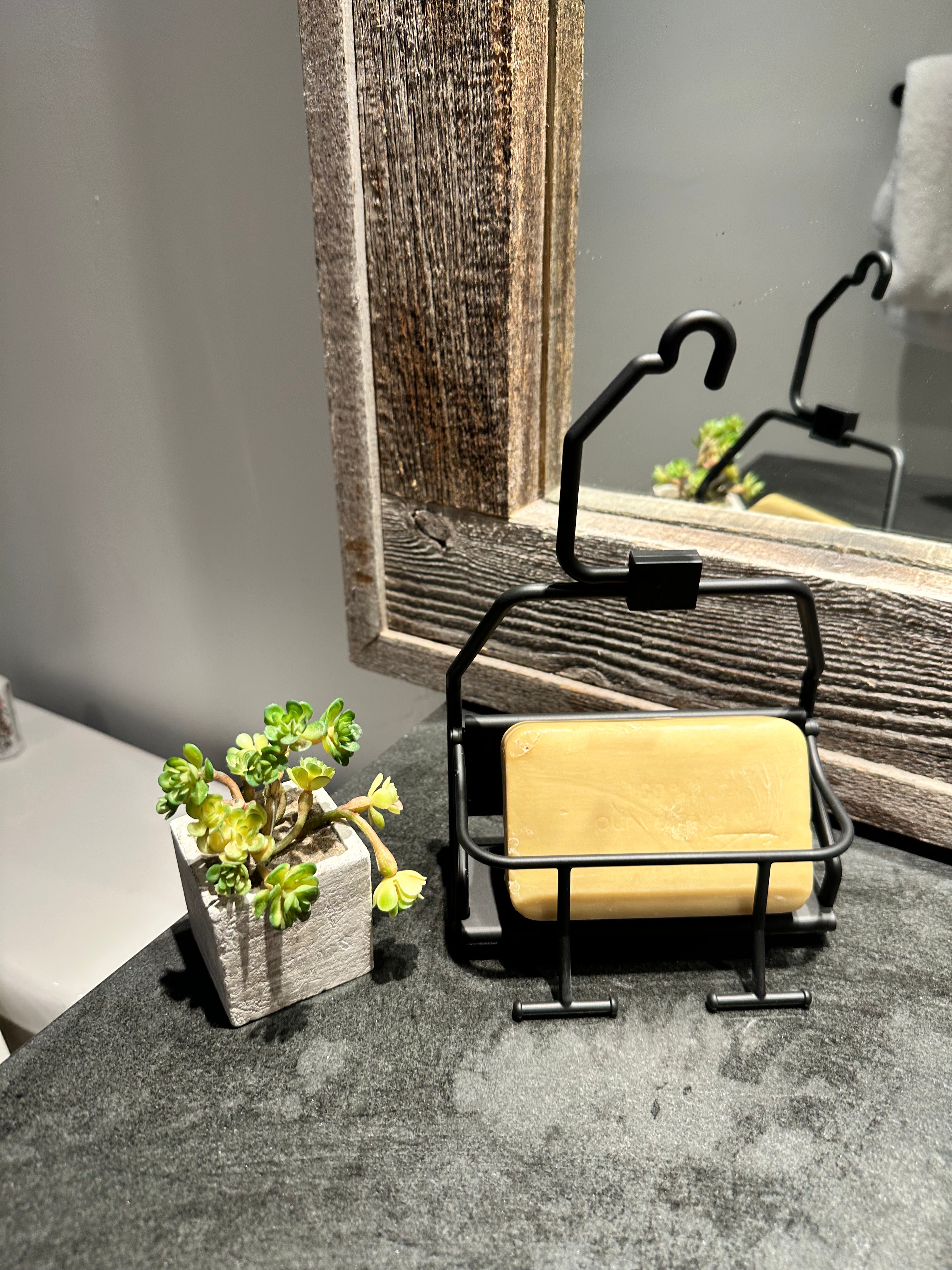 Miniature Modern Ski Lift Chair