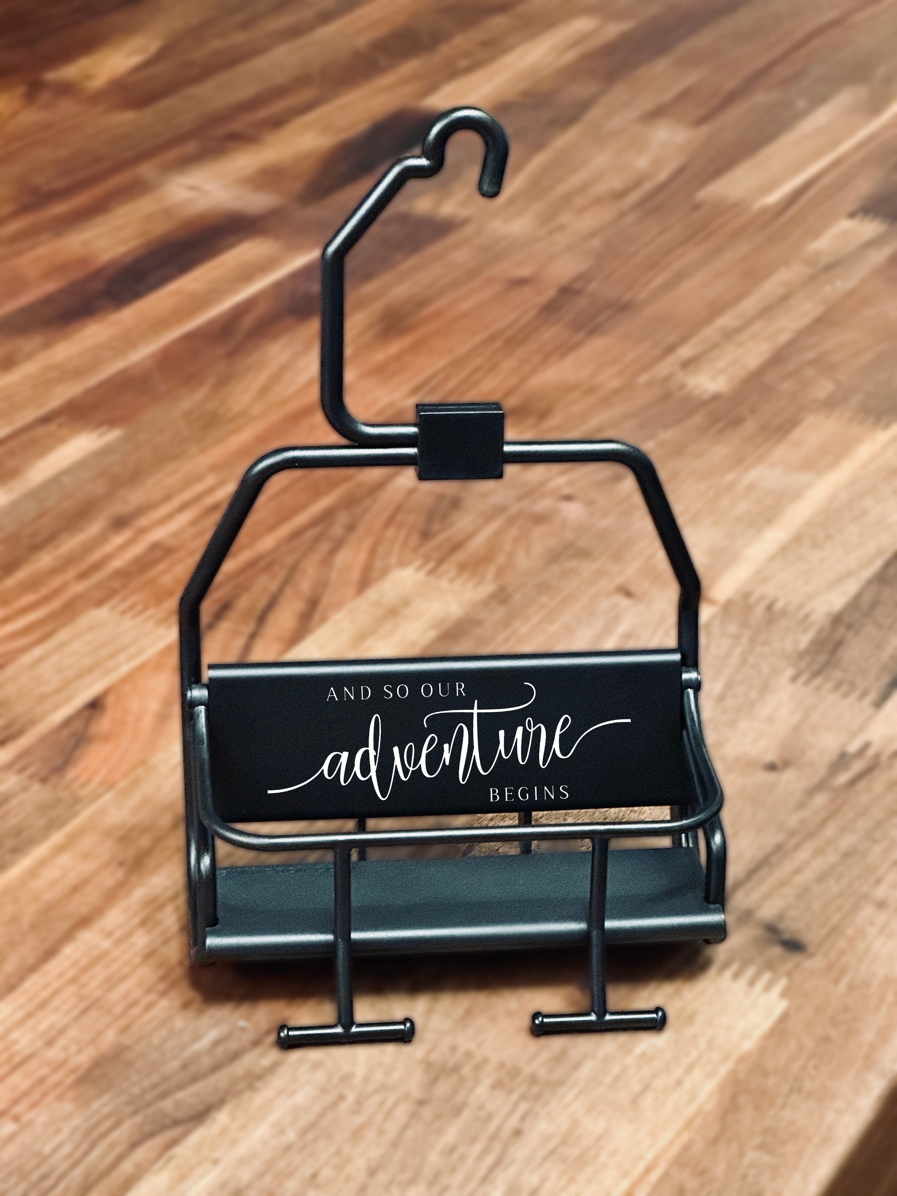 Miniature Modern Ski Lift Chair