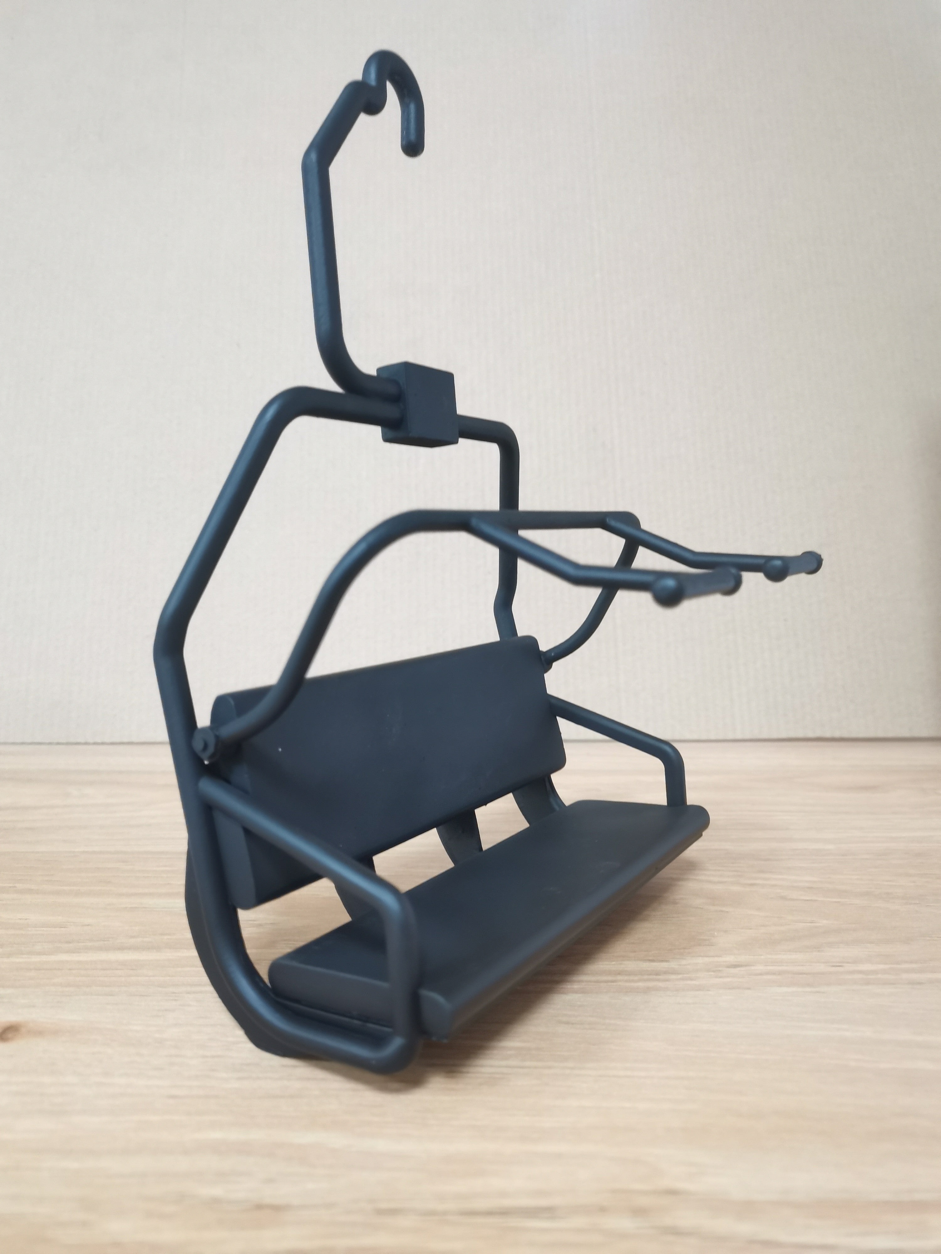 Miniature Modern Ski Lift Chair