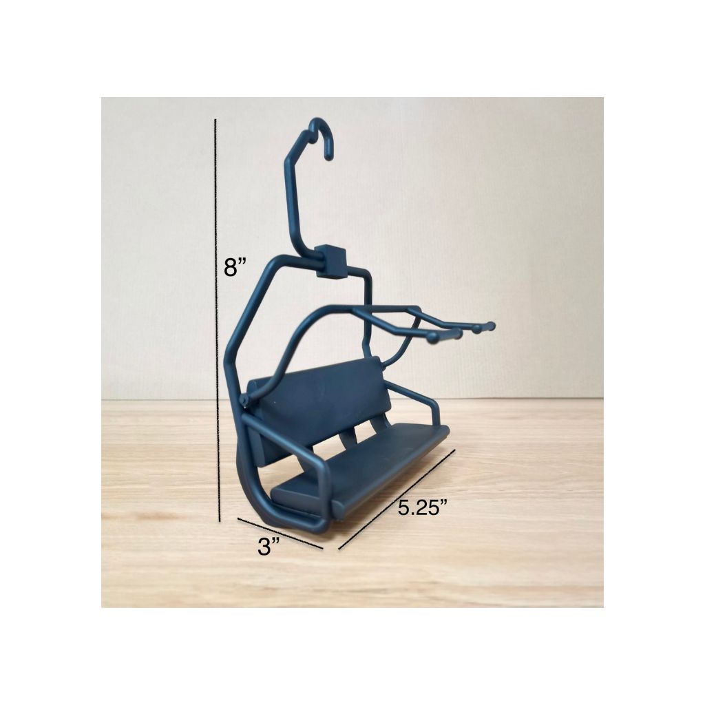 dimensions for mini ski chair